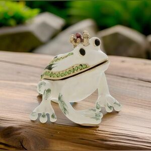 New Crowned Frog Jewelry Box